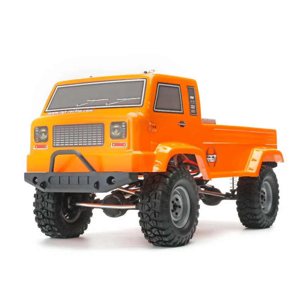 RGT 137300 1/10 2,4G 4WD синий/оранжевый RC автомобиль с передним светодиодный светильник Электрический внедорожный гусеничный RTR модель