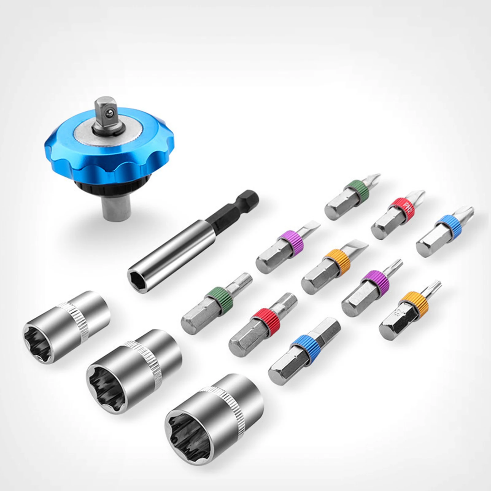 

Hardness Magnetic Screwdriver Hand Tools Cross Head Screwdriver Bit Electric Screwdriver Set Phillips Screw Driver Kit 15PCS