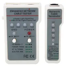 Кабель Многофункциональный сетевой кабельный тестер Ручной телефонная проводка линия детектор сетевой инструмент