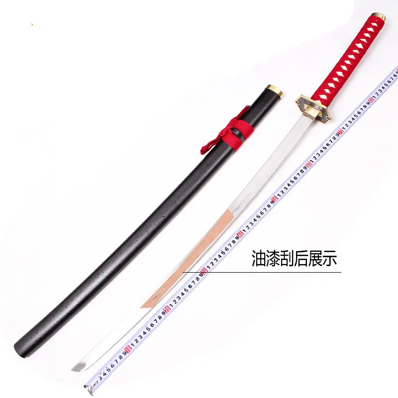 Bleach Hinamori Momo Katana Аниме Bleach косплей деревянный меч нож лезвие Оружие косплей реквизит Косплей декоративные