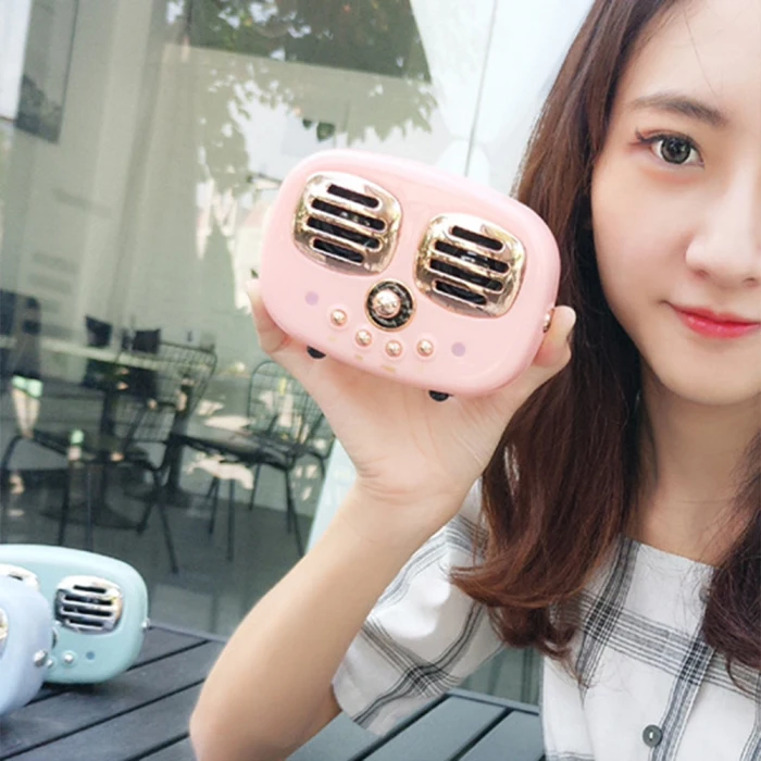 Bluetooth колонка в ретро стиле Улучшенная басовая Беспроводная bluetooth-колонка с TF слотом для карт домашняя пляжная ING-SHIPPING