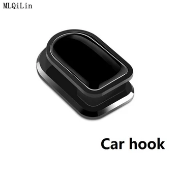 

4Pcs Car Clips USB Cable Organizer Storage Car Hook Car Sticker Holder Auto Fastener for Cable Headphone key Wall Hanger New
