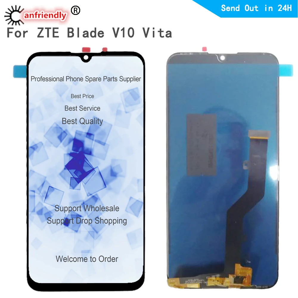Для zte Blade V10 Vita V10vita ЖК-дисплей+ сенсорная панель Замена экрана дигитайзер сборка для zte Blade V10 Vita дисплей