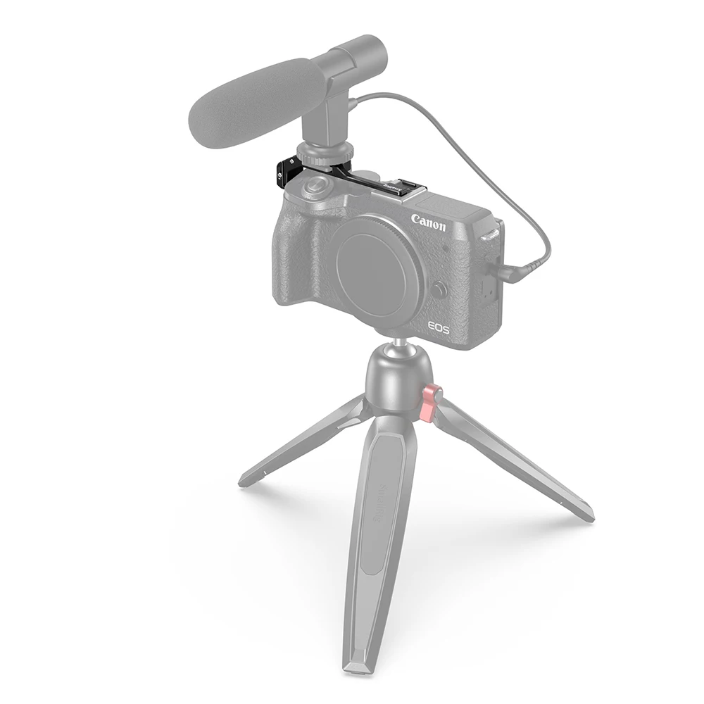 SmallRig Vlogging Cold Shoe Relocation Plate for Canon EOS M6 Mark II BUC2627