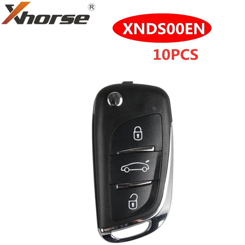 Пульт дистанционного управления XHORSE DS Type 3 кнопки XNDS00EN для VVDI 10 шт.|carsoft 6.5|bmw carsoft