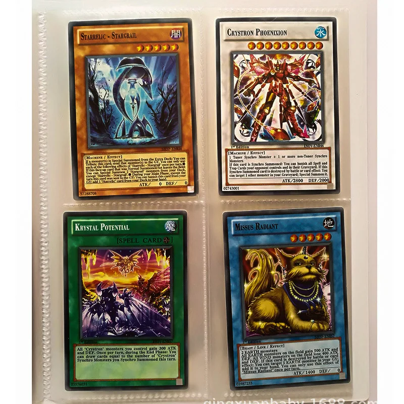 TCG настольная карточная игра Yu Gi Oh двухслойные игрушки YuGiOh коллекционный альбом емкостью 112 карт OCG настольная игра для детей рождественские подарки