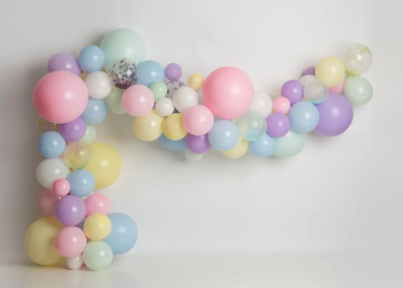 

Photography Backdrop 1st Birthday Decor Cake Smash Balloon Pink Girls Photo Background Baby Shower Newborn Kids Studio Photocall