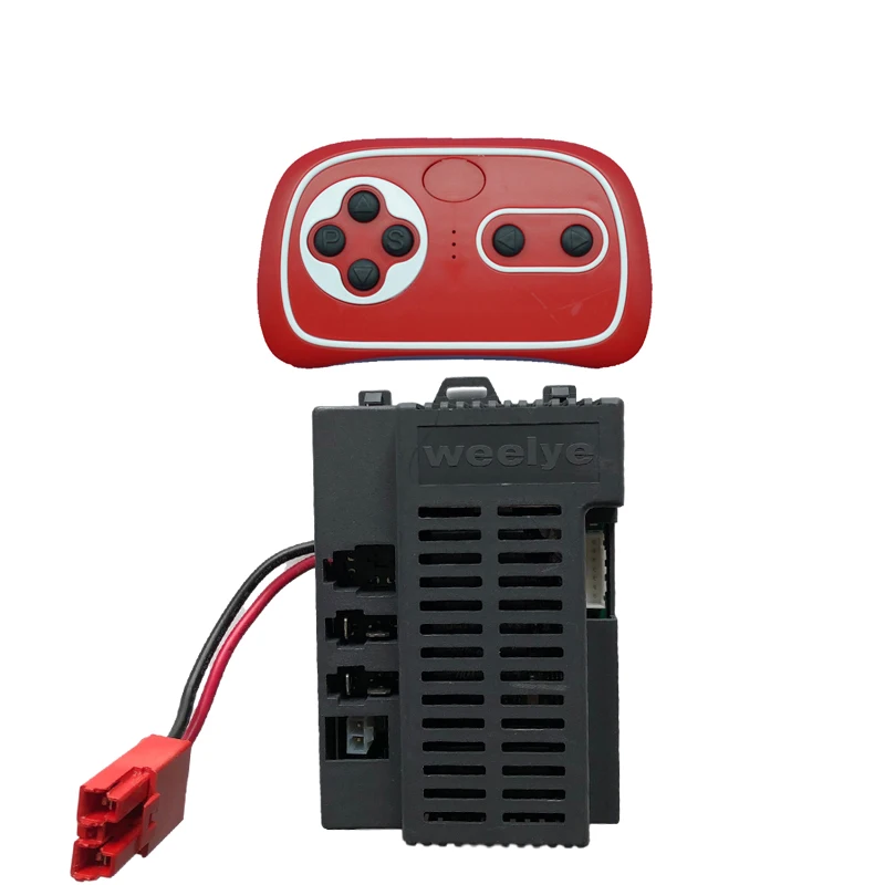 Weelye 12V Kid's electric car RC and controller, Wellye 40A relay High-power controller motherboard for Ride on toys