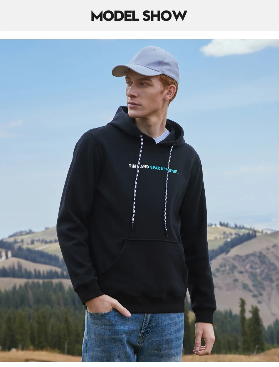 Pioneer Camp Новые Осенние Зимние флисовые мужские толстовки качество хлопок с буквенным принтом черный серый красный Модные мужские толстовки A