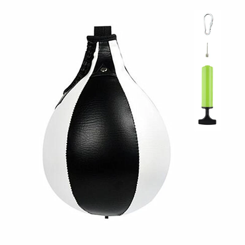 PU Pear Boxing Bag Hanging Speed Balls Muay Thai MMA Fitness Sports Equipment Training boxing speed ball
