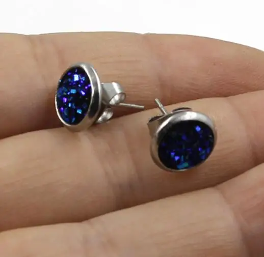 30 пар в партии серьги-гвоздики для женщин милые серьги из нержавеющей стали ювелирные изделия в стиле минимализма аксессуары Подарки