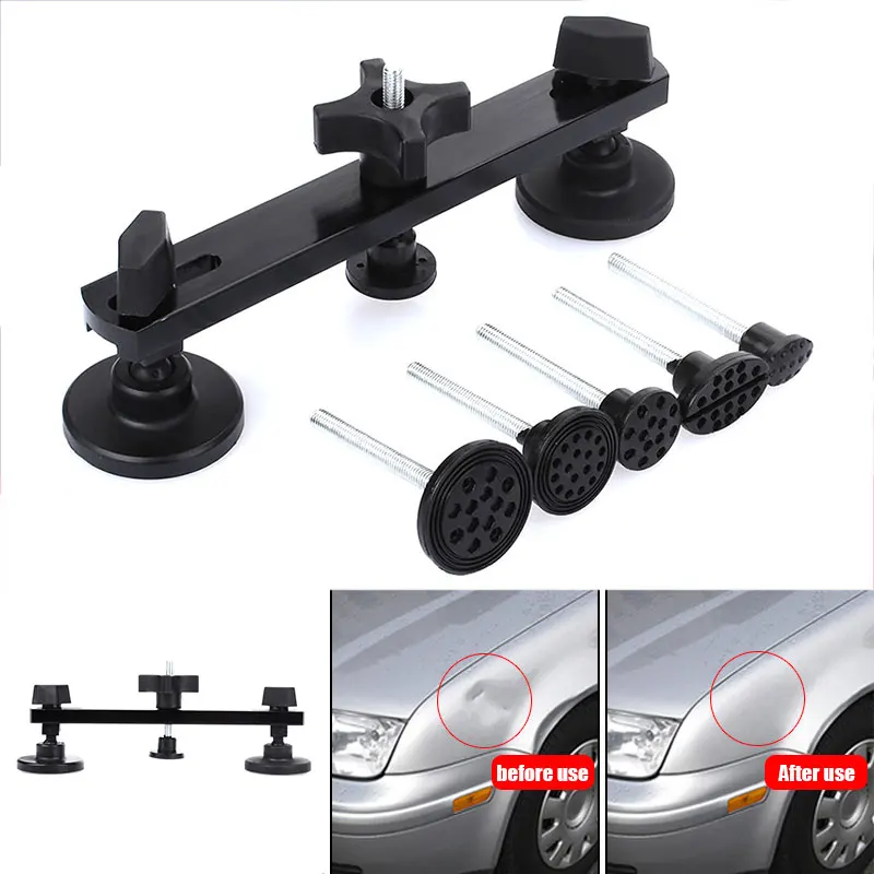 Car Body Dent Repair Pulling Bridge Tool Durable Automobile Door Tools Kits Puller Kit Black Universal | Автомобили и мотоциклы