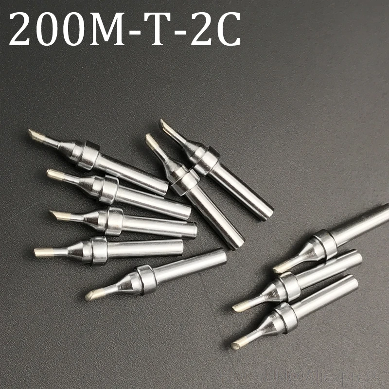 Top quality 200M-T-2C for QUICK 203H 204H 205H Welding tips Soldering Iron Solder Tip 200M Series High Frequency iorn | Инструменты
