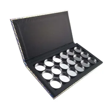 

Women Beauty Fish-Scale DIY Refill Palette Patterns Empty Magnetic Palette Eyeshadow Blusher Lipstick Lip Gloss Powder Fundation