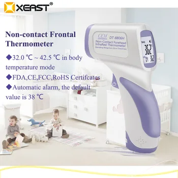 

2020 XEAST DT-8806H Baby Medical Thermometer Digital LCD Screen Human Non-Contact Infrared Thermometer