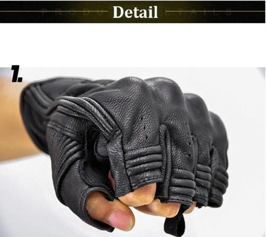 Мотоциклетные Перчатки мужские защитные летние дышащие гоночные перчатки с открытыми пальцами анти-падение дышащие амортизирующие