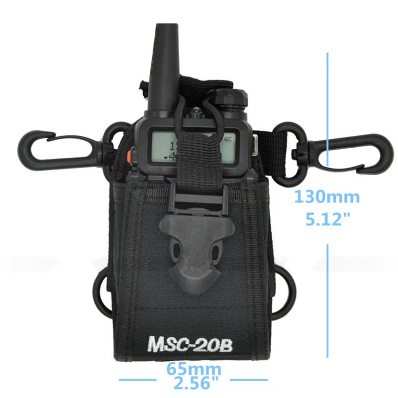 MSC-20B Walkie Talkie сумка нейлоновая Кобура чехол для переноски для Baofeng UV5R UV82 bf888S UV-9R Plus UV-B2 TYT для Motorola, для Kenwood Ham радио