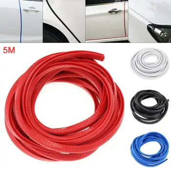 

5M PVC Universal Car Door Edge Crashproof / Dustproof Non Sticks Rubber Protection Strip