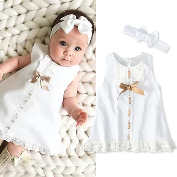 

INS Dress for Newborns Baby Girl Clothes Flower Girl Dresses for Weddings Child Girl Princess Dress First Birthday Girl Outfit
