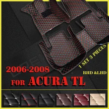 Auto fußmatten für Acura TL 2006 2007 2008 Nach auto fuß Pads automobil teppich abdeckung