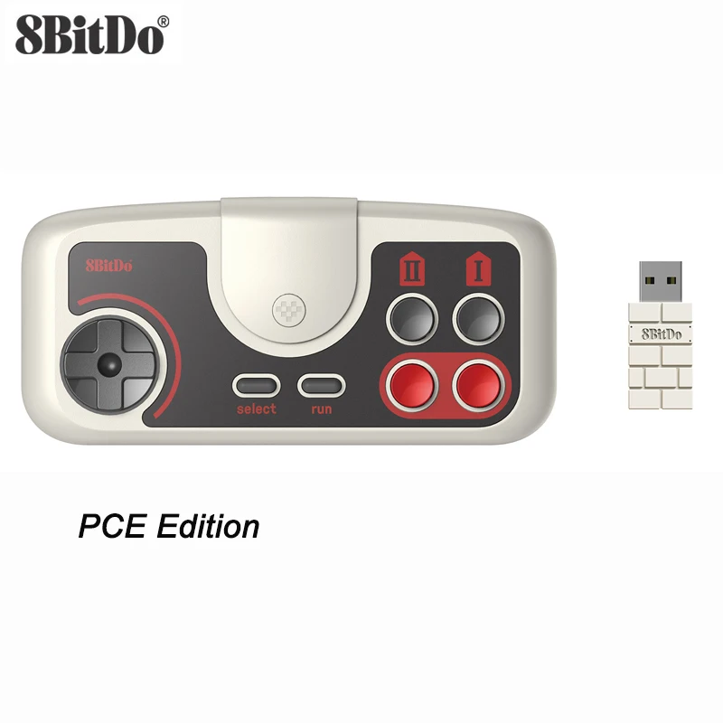 8BitDo PCE ھ 2.4G  е, PC  ̴ PC  ھ Grafx ̴ TurboGrafx-16 ̴, N- Switch Ʈѷ