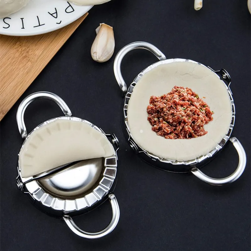 DIY Dumplings Tool Top Good Quality Dumpling Jiaozi Maker Device Easy Dumpling Mold Clips Cozinha Kitchen Accessories afbeelding