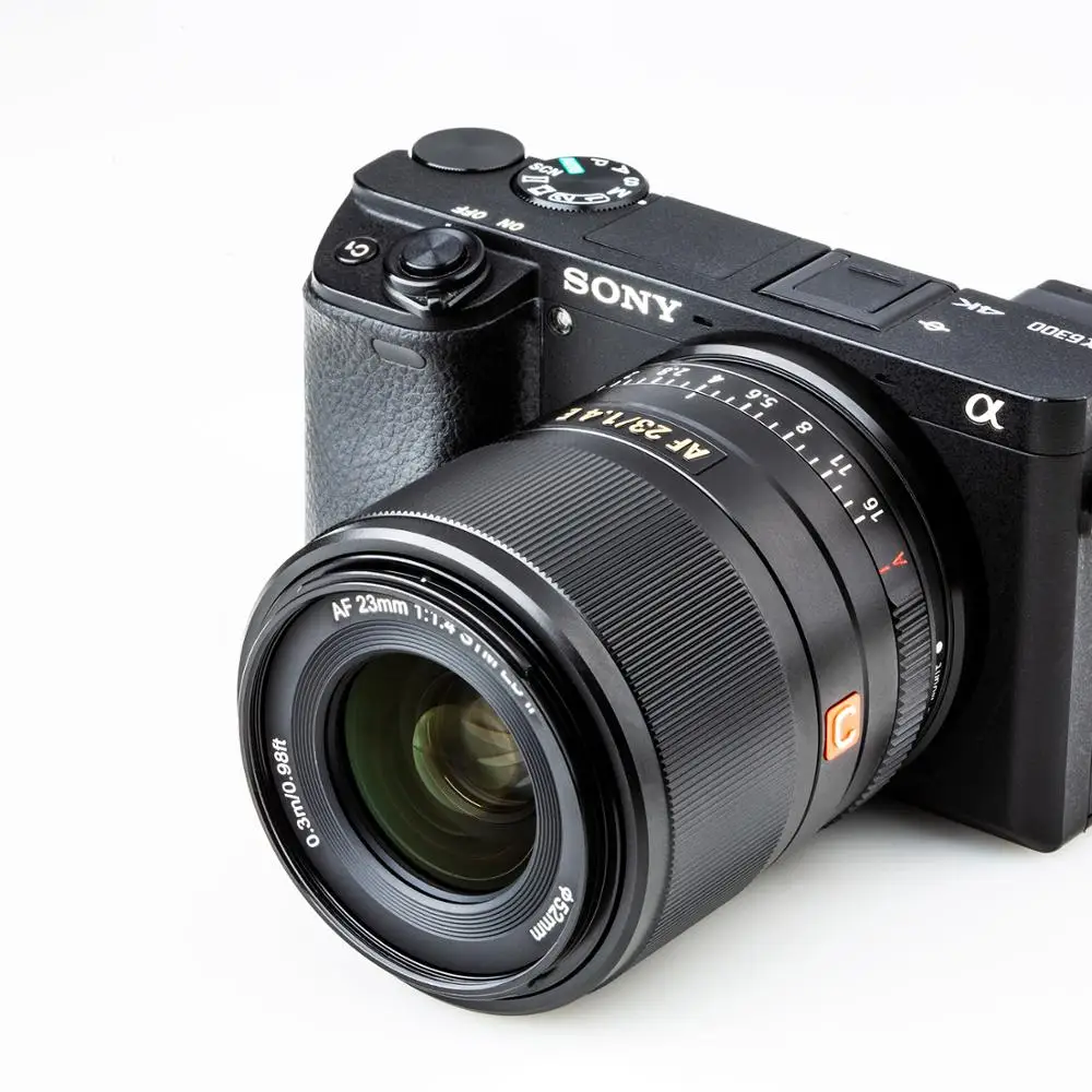 VILTROX 23 мм f1.4 E объектив с автофокусом APS C компактный большой диафрагмой для Sony mount