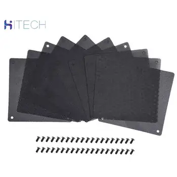 

10pcs/bag PVC computer case dust net cover fan filter dust cover computer net
