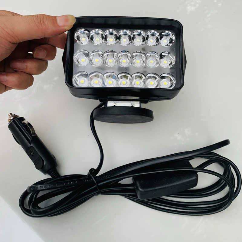 Phare LED magnétique portable pour voiture, budgétaire, faisceau
