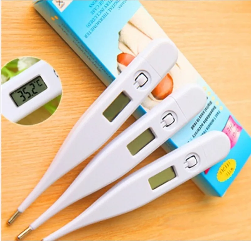 

Digital LCD Heating Thermometer Tools kids Baby Child Body temperature Measurement