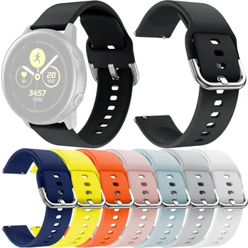 

Sports Silicone Replacement Watch Band Straps for Samsung Galaxy Watch Active Quick Release SmartWatch Support Accessories