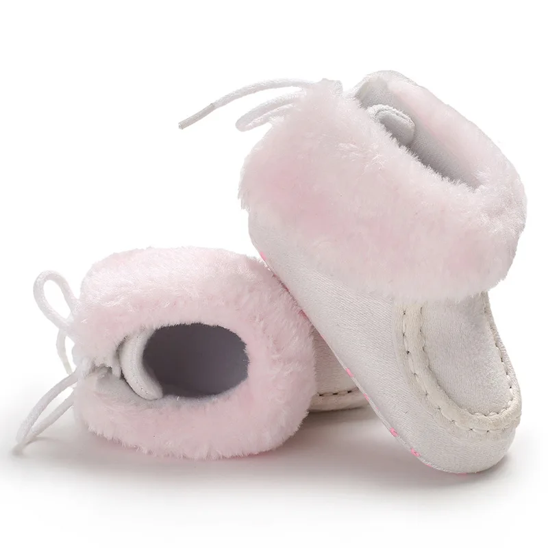 MissAbigale Winter Baby Shoes For Newborn Baby Shoes Infant Boys Girls Keep Warm Booties For Baby First Walkers