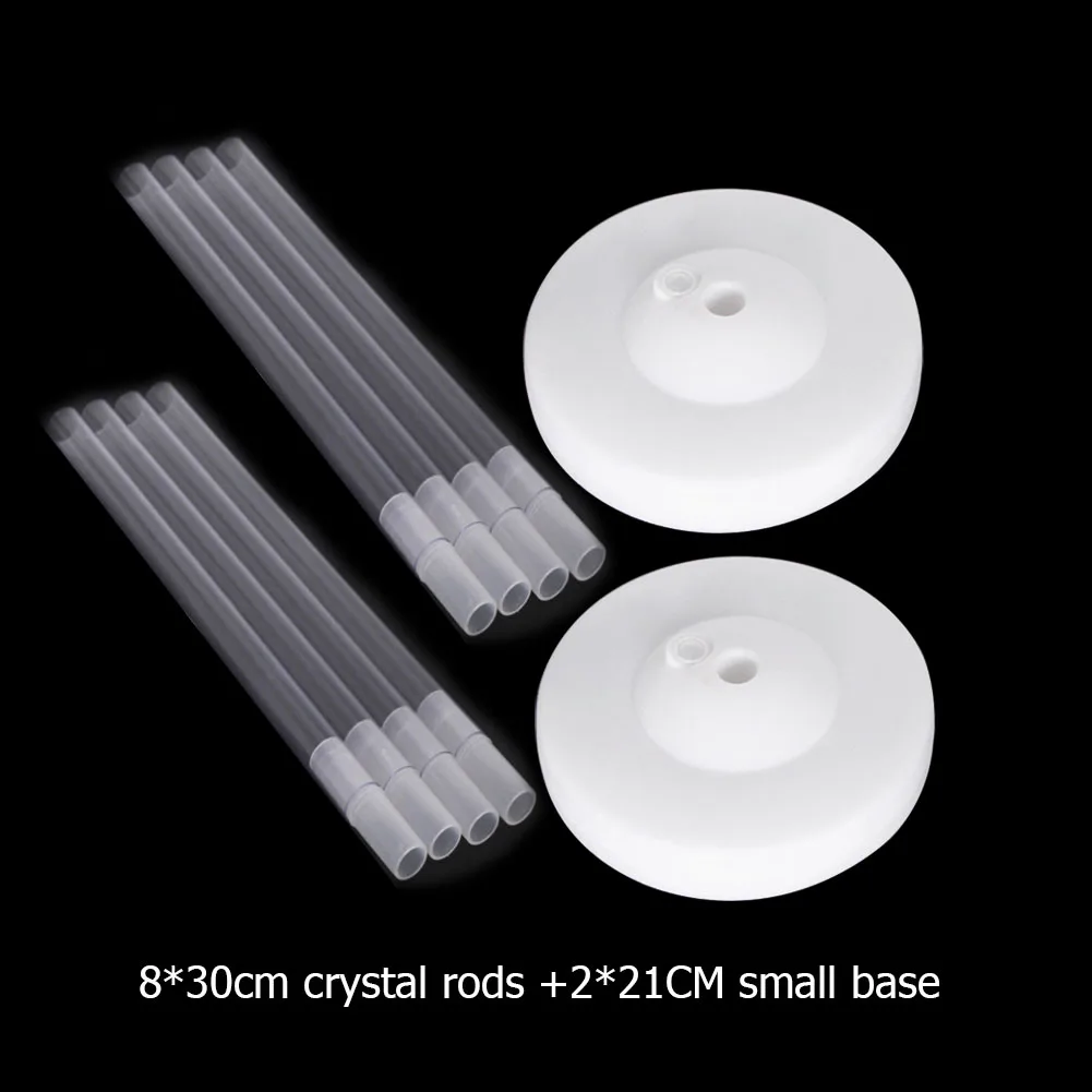  Balloon Column Stand Kits Arch Stand With Frame Base And Pole For Wedding Birthday Party Decorative