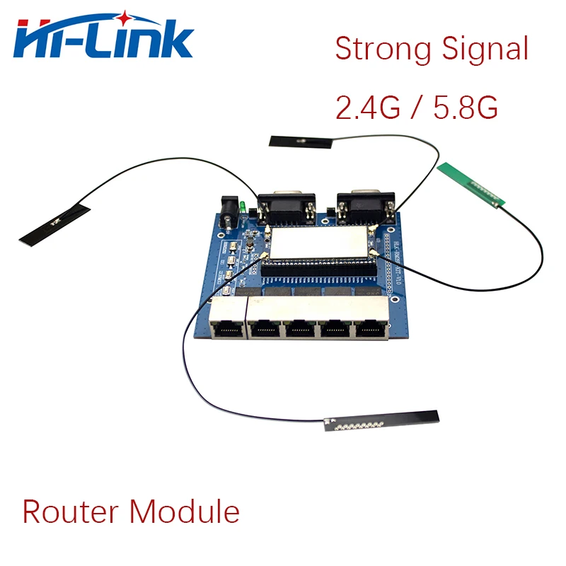 2 4G/5 8G Φ два диапазона/частота 4T4R Wifi модуль с 4 антеннами сильный сигнал|Комплекты умного дома| |