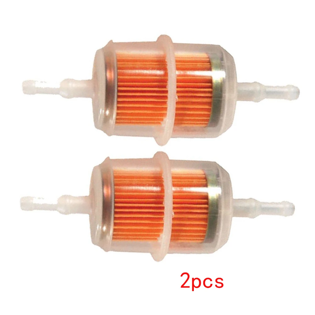 

2pcs 7mm Petrol Filter Cleaner Carburetor In-Line Motorcycle Replacement Gasoline Easy Install