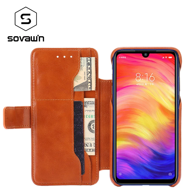 Роскошный чехол для телефона Xiaomi Redmi из искусственной кожи с откидной крышкой и