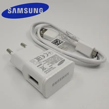 SAMSUNG A10 C9 Зарядное устройство 5 V/2A настенный адаптер Micro USB кабель для передачи данных для SAMSUNG Galaxy S6 S7 Edge Note 4/Note 5 J1 J3 J5 J7 A3 A5 A7