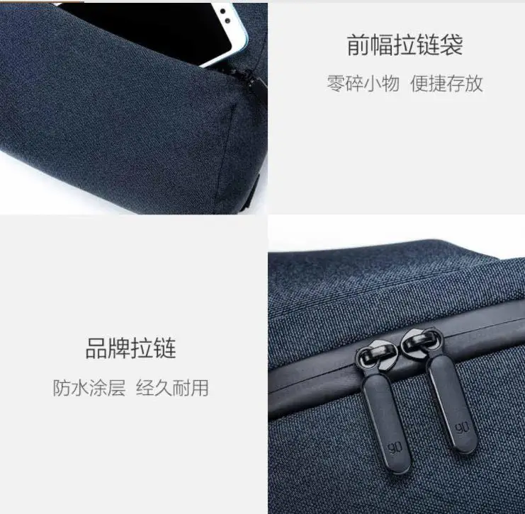Xiaomi mijia 90 точек город многофункциональная нагрудная сумка для мужчин и женщин игровая сумка рюкзак для путешествий многослойный мешок для хранения смарт