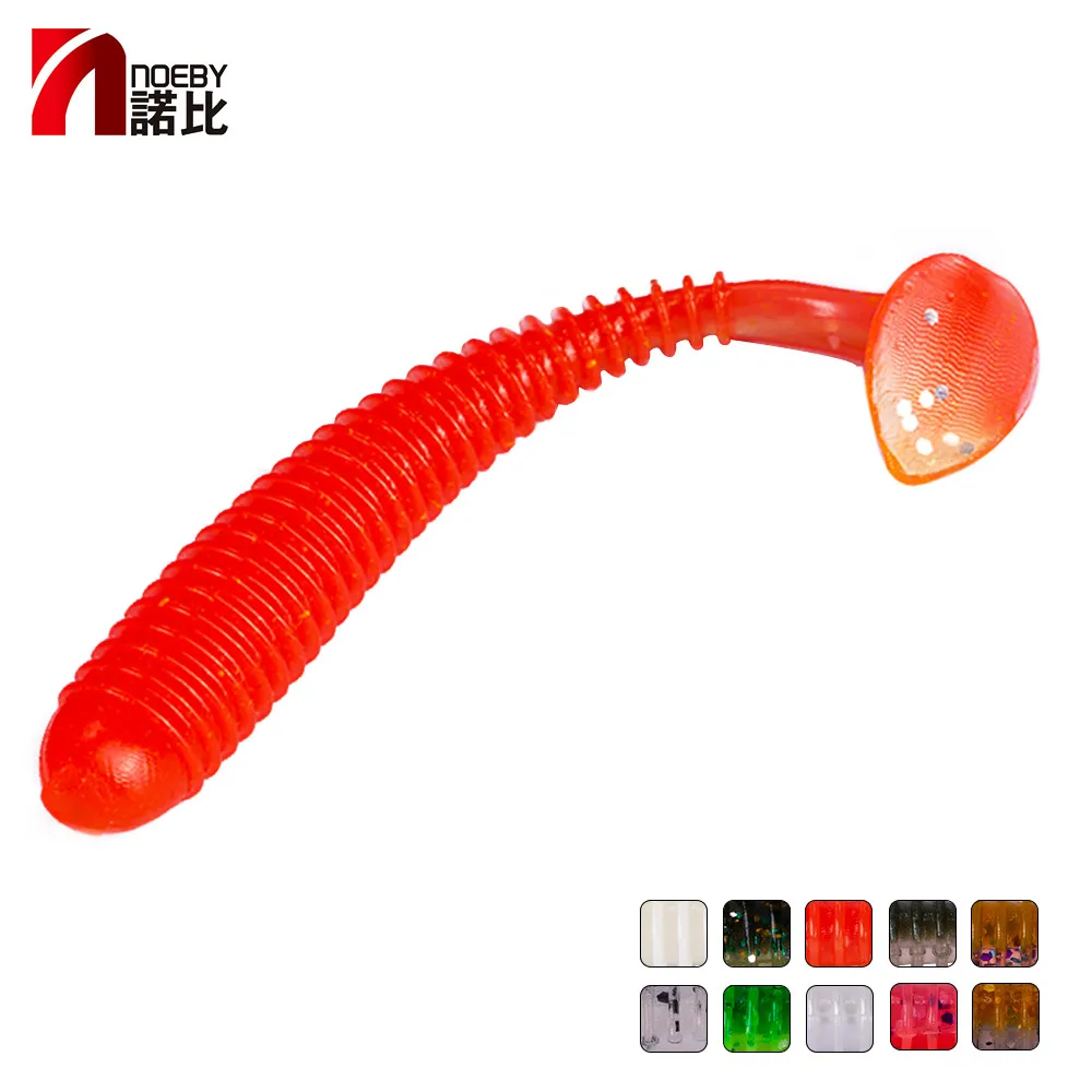 

NOEBY S3101 Fishing Lure Baits Worm Artificial Tackle Leurre Silicone PVC 4.5cm/0.6g