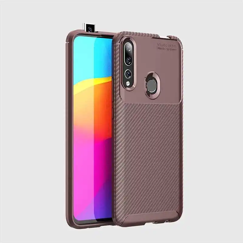 Joomer узор, защита от ударов, мягкая СПС huawei Y9 Y7 Y6 Y5 Pro чехол для huawei Y9 Y7 Y6 Y5 Prime чехол для телефона чехол - Цвет: Brown