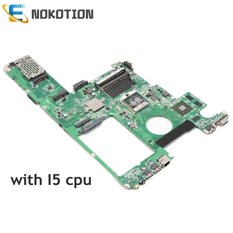 NOKOTION для lenovo Ideapad Y560 Материнская плата ноутбука DAKL3AMB8G1 DAKL3AMB8D0 DAKL3AMB8E0 DDR3 HD5650M 1 ГБ GPU бесплатно I5 процессор