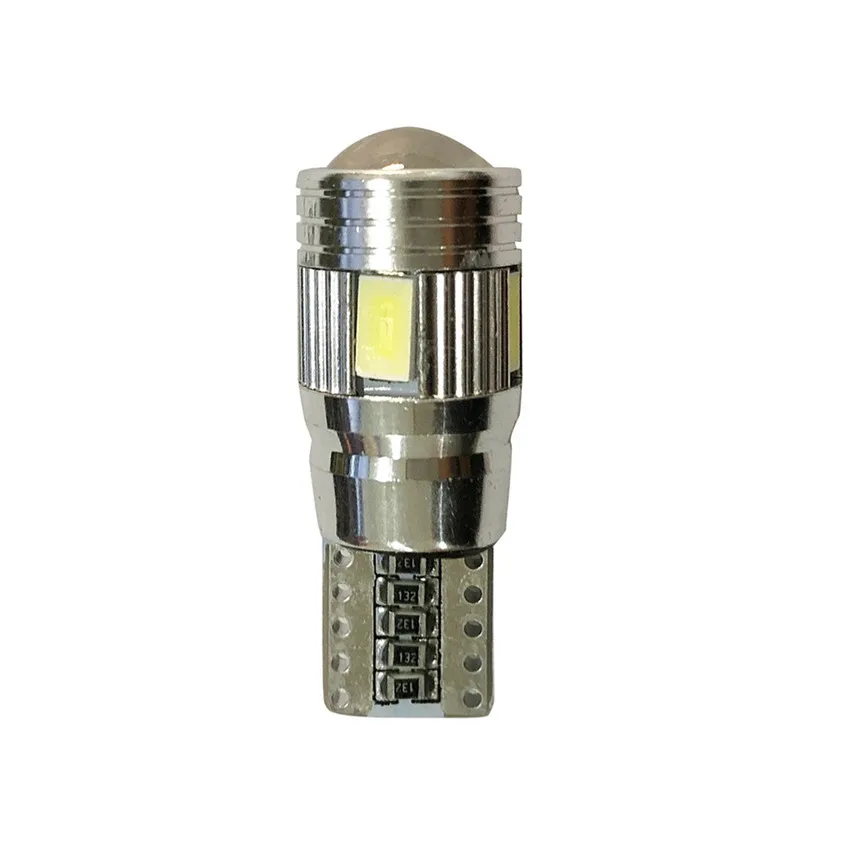 1 шт. HID Белый T10 W5W 5630 6-SMD Автомобильный светодиодный светильник лампа задний