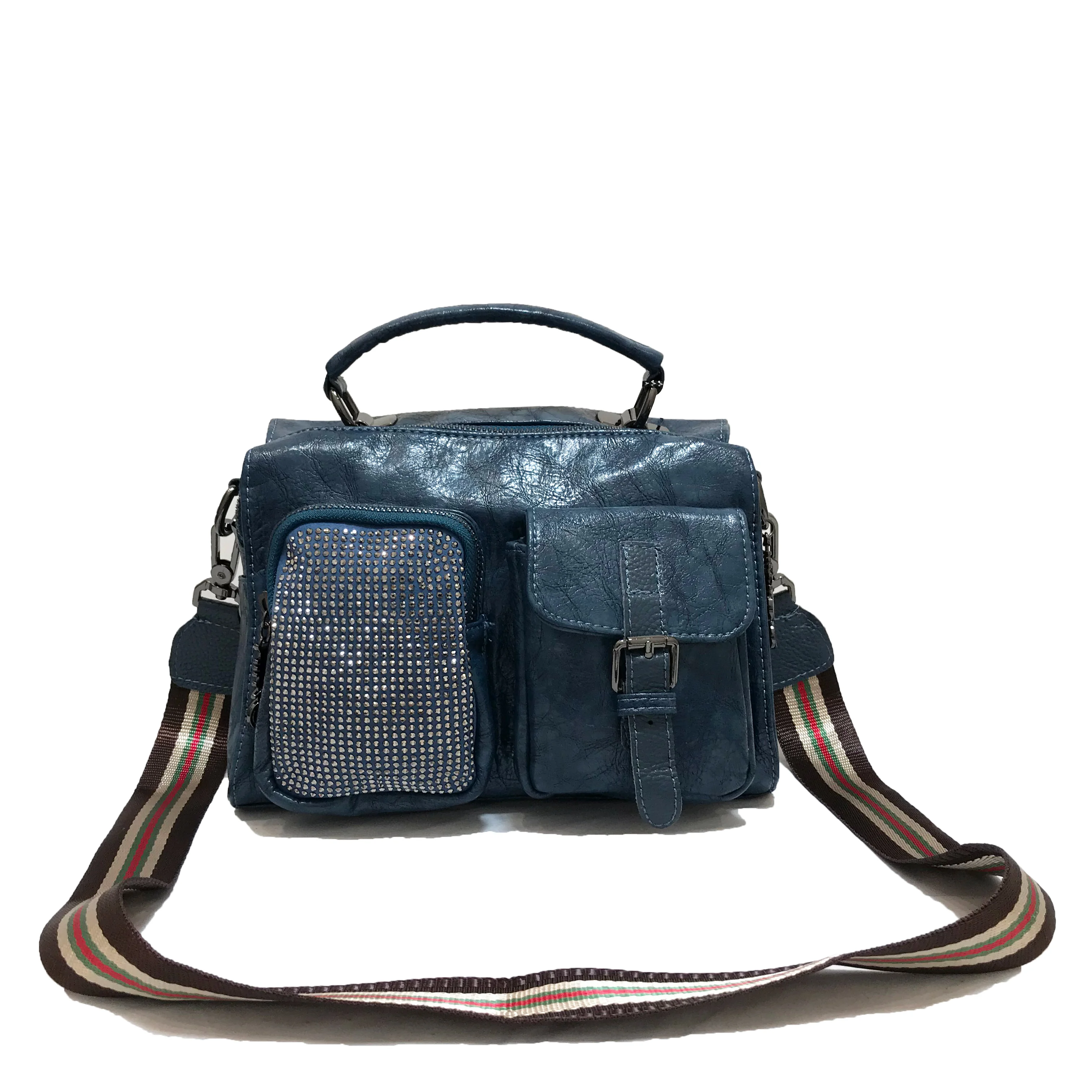 

Luxury Ladies Backpack Rhinestone Design Diamond Multipurpose Bag 2020 New Solid Bag Cross-body Portable Backpack