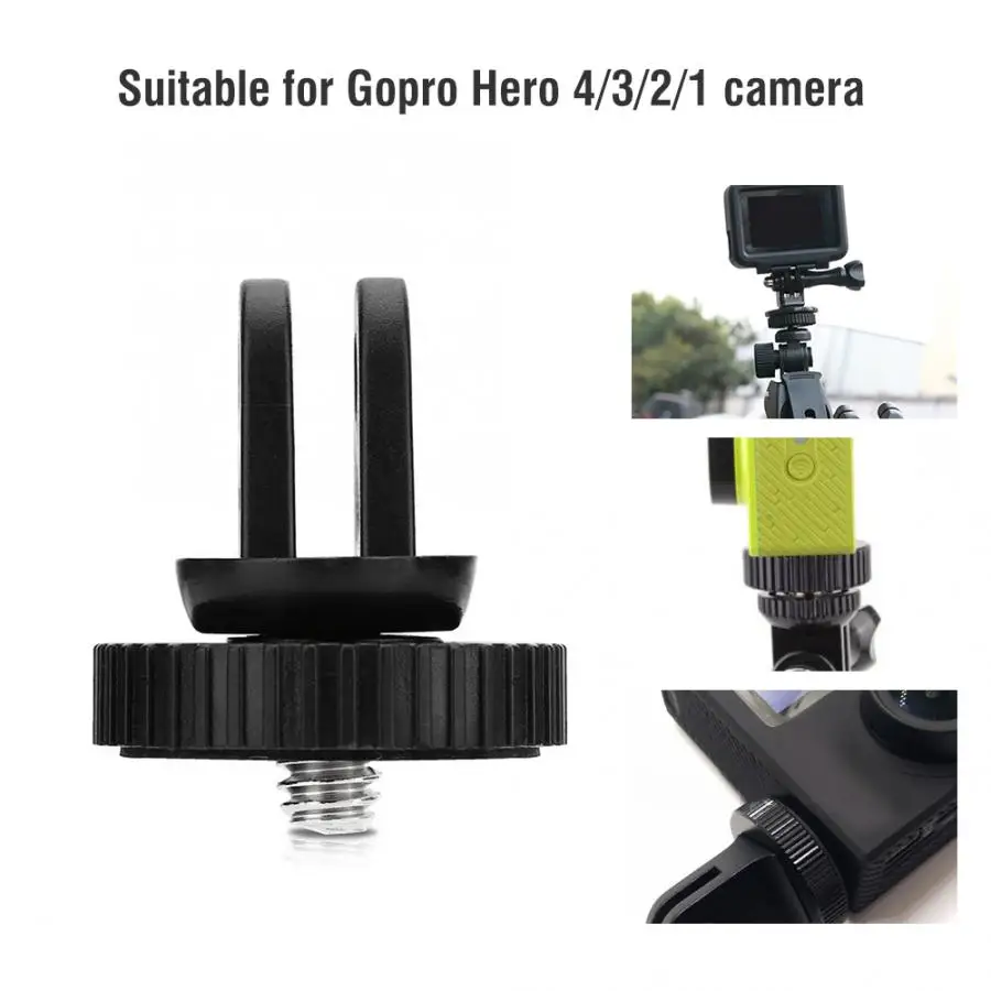 Универсальный мини штатив адаптер с 1/4 &quotМонтажный винт для Gopro Hero 4 3 + камера s