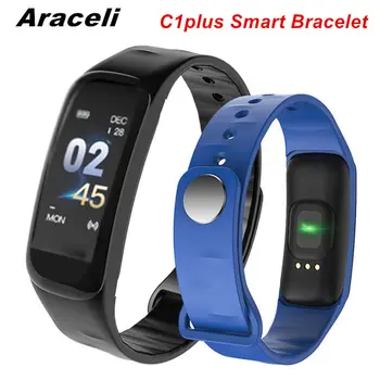

C1Plus Smart Bracelet Fitness Tracker SmartBracelet Blood Pressure Heart Rate Monitor Sport Band Watch C1Plus Smart Bracelet