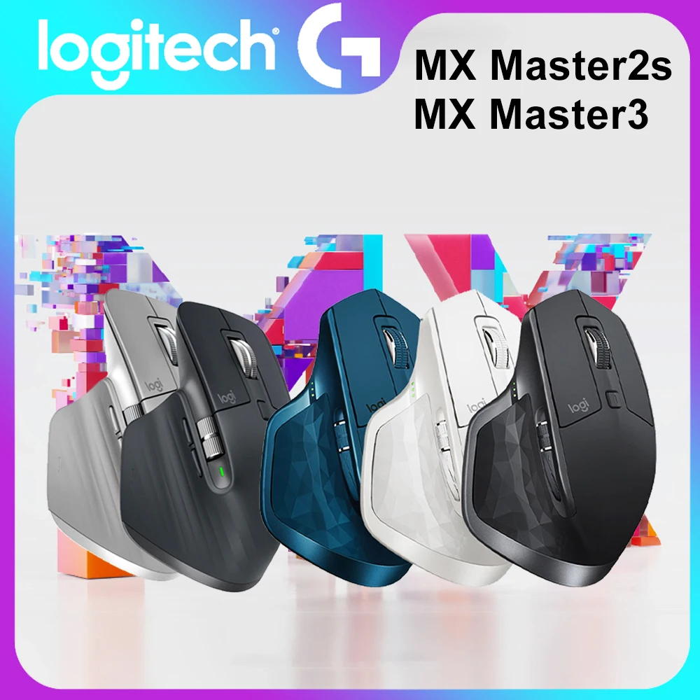 Мышь Logitech MX Master 3 2s Blutooth Двухрежимная многофункциональная портативная