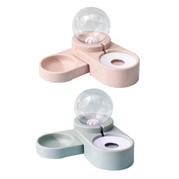

For Cat Pets Water Dispenser No Electricity Pet Dog Cat Feeder Fountain Bubble Automatic Cats Water Fountain Large Drinking Bowl