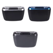 Модный мини автомобильный чехол для мусора и пыли, многофункциональный контейнер для мусора