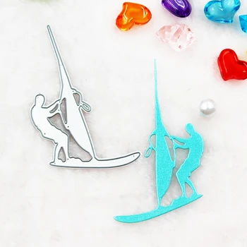 

Sailing Surfing Cutting Dies Scrapbooking For Card Making DIY Embossing Cuts Craft Metal Die Ocean Element