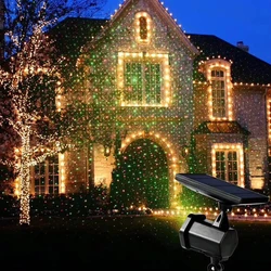 Lampe solaire en forme d'étoile de ciel féerique, lumière Laser pour l'extérieur, effet paterie de vacances, pour mariage, noël, jardin, Patio, décoration de pelouse 